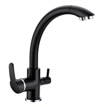 Robinet 3 voies Everglades Noir + Kit de filtration QCF-3001/321 - PROMO