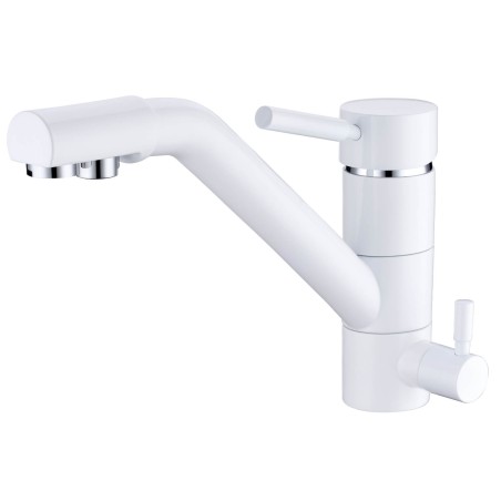 Robinet 3 voies Samoa Blanc + Kit de filtration QCF-3001/321 - PROMO