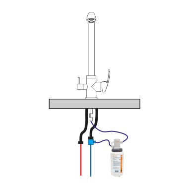 Robinet 3 voies Denali Bronze + Kit de filtration QCF-3001/321 - PROMO