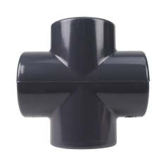 Croix - 32 mm - Femelle à coller - PVC pression 2