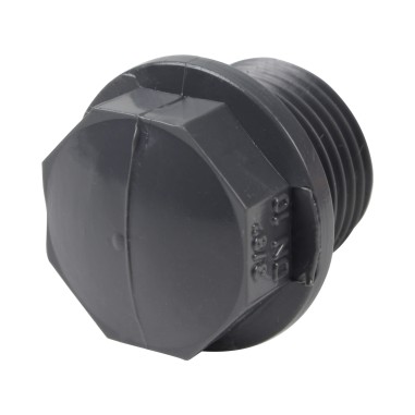 Bouchon - Mâle fileté 3/8'' - PVC pression