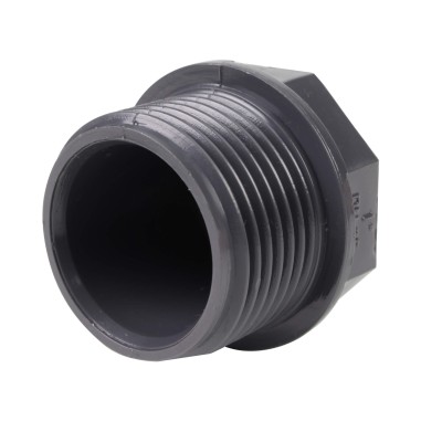 Bouchon - Mâle fileté 1'' - PVC pression