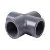 Croix - 20 mm - Femelle à coller - PVC pression