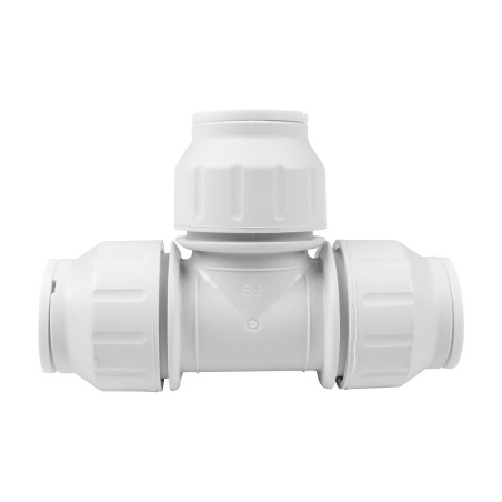 Té égal raccord rapide - Push in 15 mm