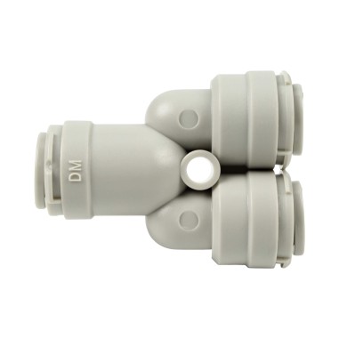 Raccord Y égal - Push in 1/4''