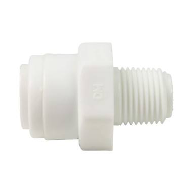 Union simple - Mâle filetée 1/8''- 1/4'' push in