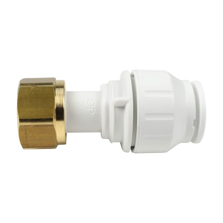 Union écrou laiton - Femelle taraudée 1/2'' - Push in 15 mm