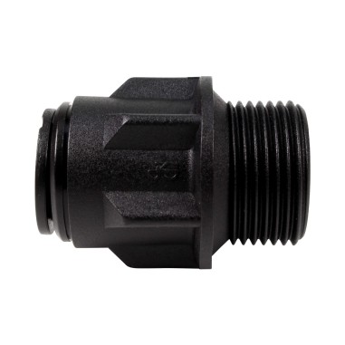 Union simple - Mâle filetée 3/4''-  Push in 15 mm