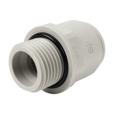 Union simple - Mâle filetée 1/2''-  Push in 15 mm