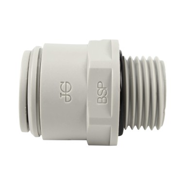 Union simple - Mâle filetée 1/2''-  Push in 15 mm