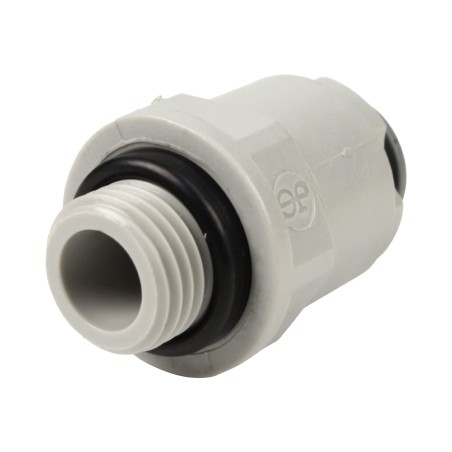 Union simple - Mâle filetée 1/4'' - Push in 5/16''