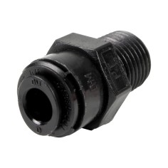 Union simple - Mâle filetée 1/4'' - Push in 6 mm