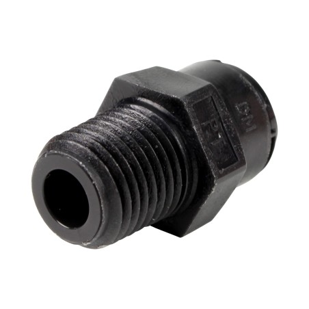 Union simple - Mâle filetée 1/4'' - Push in 6 mm