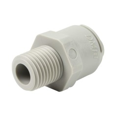 Union simple - Mâle filetée 1/4'' - Push in 3/8'' 2