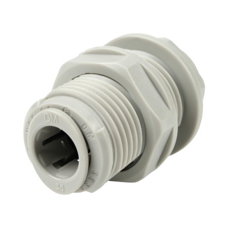 Traversée de paroi / cloison - Push in 3/8''