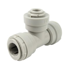 Té inégal raccord rapide - Push in 3/8''- Push in 1/4''