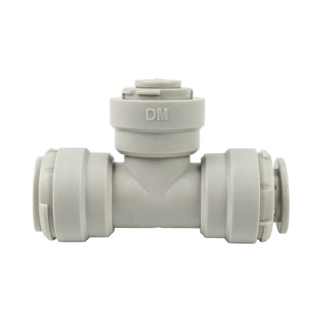 Té inégal raccord rapide - Push in 3/8''- Push in 1/4''