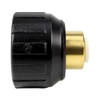 Union adaptateur - Femelle taraudée 3/4'' - Push in 1/4'' laiton