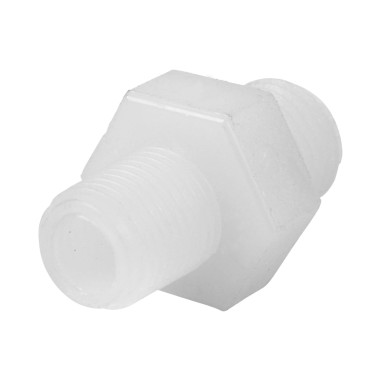 Raccord porte membrane droit 1/8'' vers 1/4'' tube type Jaco