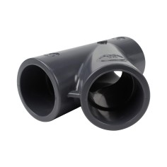 Té Y 45° - 32 mm - Femelle à coller - PVC Pression