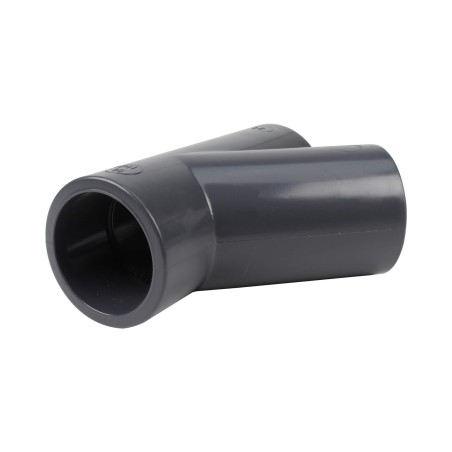 Té Y 45° - 32 mm - Femelle à coller - PVC Pression