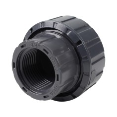 Union trois pièces mixte - 25 mm Femelle à coller - Taraudée femelle 3/4'' - PVC Pression 2