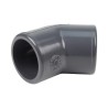Coude 45° FF - 25 mm - Femelle à coller - PVC pression