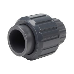 Union trois pièces - 16 mm - Femelle à coller - PVC Pression