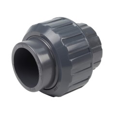 Union trois pièces - 25 mm - Femelle à coller - PVC Pression
