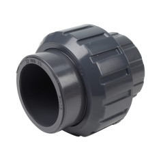 Union trois pièces - 32 mm - Femelle à coller - PVC Pression