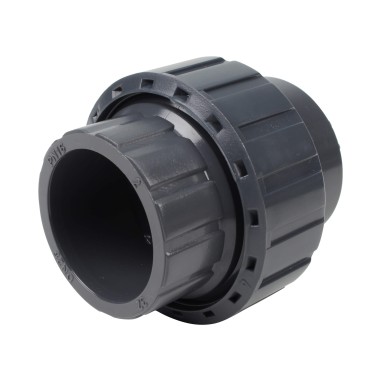 Union trois pièces - 32 mm - Femelle à coller - PVC Pression