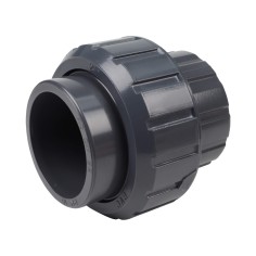 Union trois pièces - 40 mm - Femelle à coller - PVC Pression
