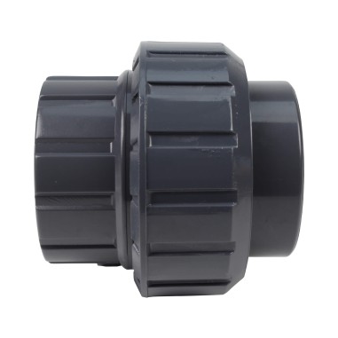 Union trois pièces - 40 mm - Femelle à coller - PVC Pression