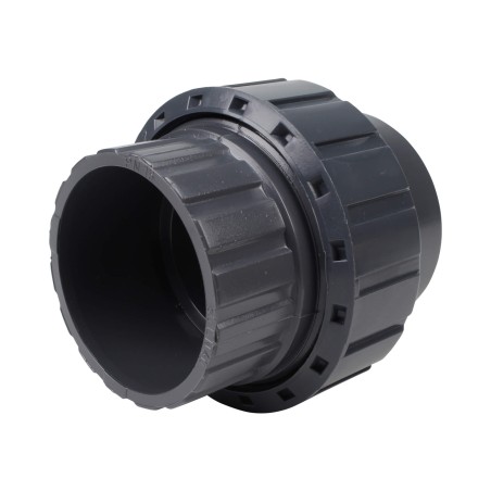 Union trois pièces - 50 mm - Femelle à coller - PVC Pression