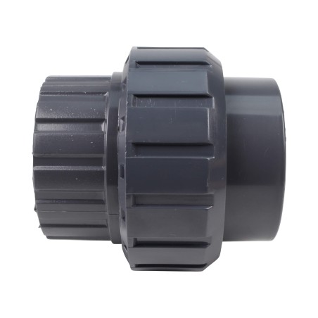 Union trois pièces - 50 mm - Femelle à coller - PVC Pression