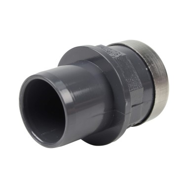 Embout mixte - 20/16 mm - Mâle/Femelle à coller - Taraudé 3/8'' - PVC Pression