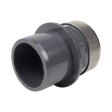 Embout mixte - 40/32 mm - Mâle/Femelle à coller - Taraudé 1'' - PVC Pression