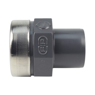 Embout mixte - 25/20 mm - Mâle/Femelle à coller - Taraudé 3/4'' - PVC Pression