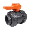 Vanne bâtiment - 40 mm - Femelle à coller - Joint EPDM - PVC pression