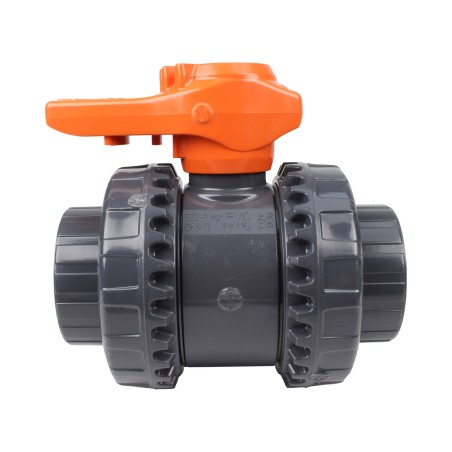 Vanne bâtiment - 50 mm - Femelle à coller - Joint EPDM - PVC pression