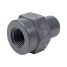 Embout mixte - 16/10 mm - Mâle/Femelle à coller - Taraudé 1/4'' - PVC Pression