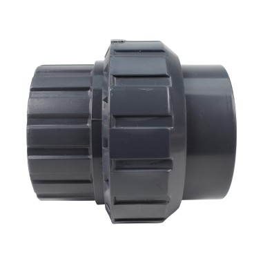 Union trois pièces - 63 mm - Femelle à coller - PVC Pression