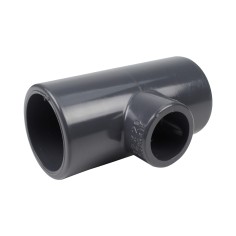 Té réduit 90° - 32/20 mm - Femelle à coller - PVC Pression