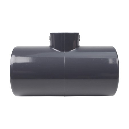 Té réduit 90° - 40/20 mm - Femelle à coller - PVC Pression