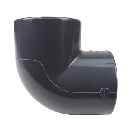 Coude 90° FF - 63 mm  - Femelle à coller - PVC pression