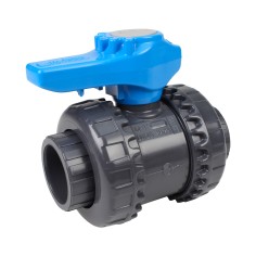 Vanne piscine - 32 mm - Femelle à coller - Joint EPDM - PVC pression