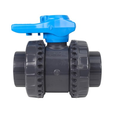 Vanne piscine - 50 mm - Femelle à coller - Joint EPDM - PVC pression