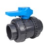 Vanne piscine - 63 mm - Femelle à coller - Joint EPDM - PVC pression
