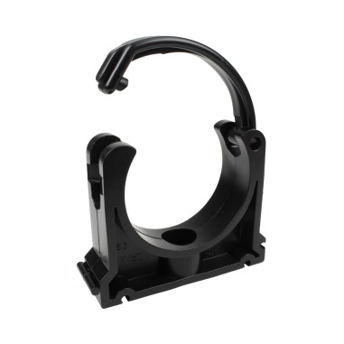 Collier clips pour tube PVC 63 mm