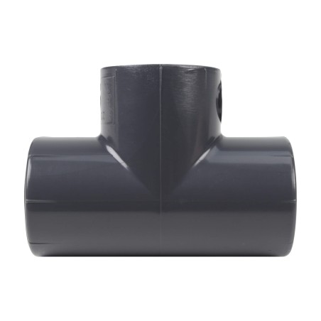 Té 90° égal  - 20 mm - Femelle à coller - PVC Pression